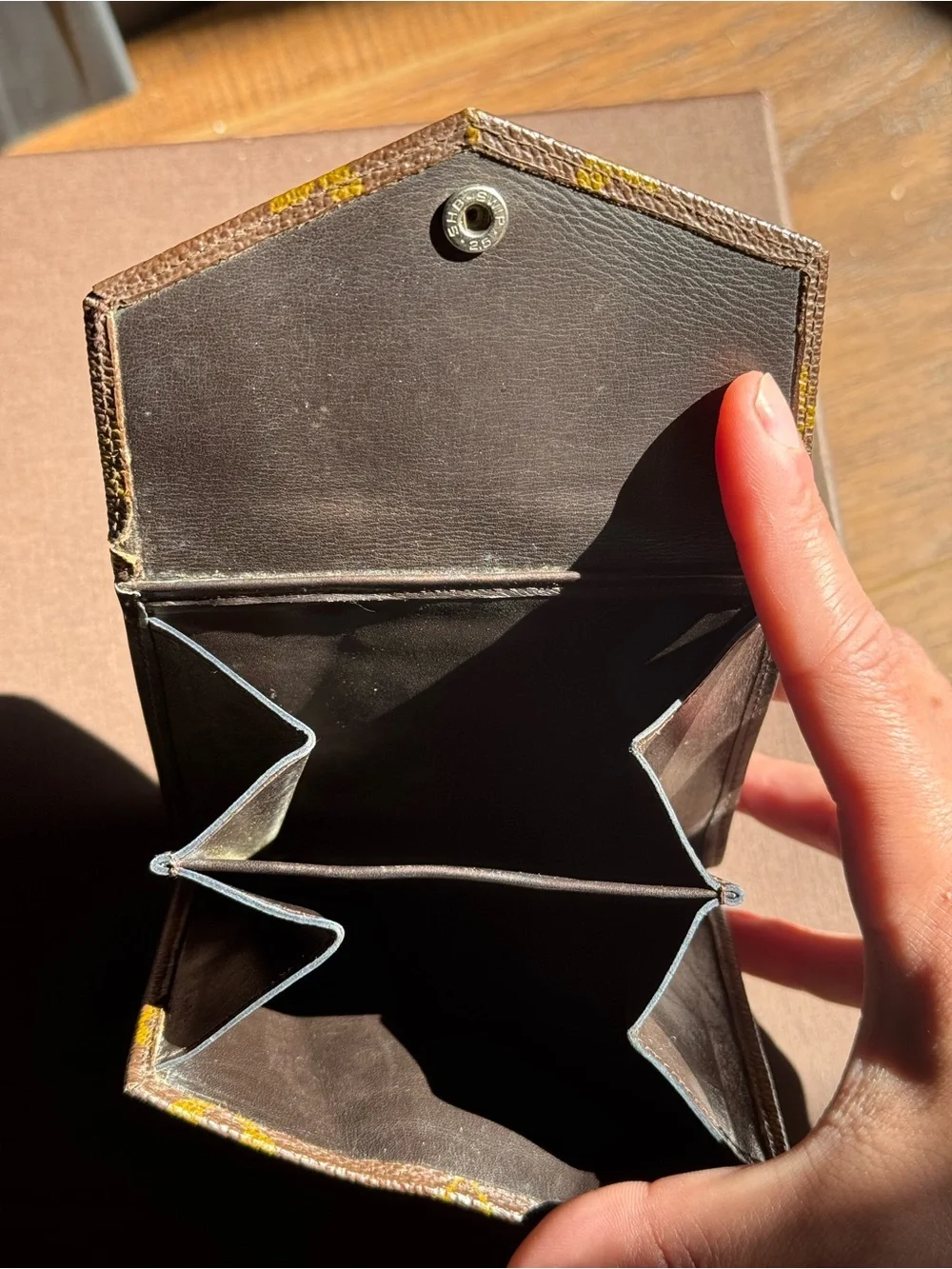 Pre date code Louis Vuitton Compact Trifold Monogram Wallet